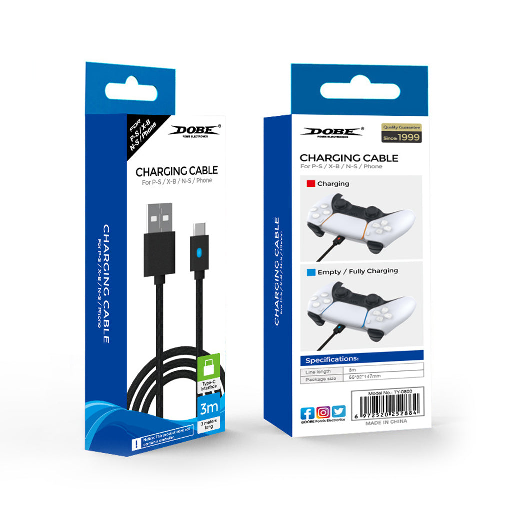 DOBE PS5 Charging Cable (TY-0803)