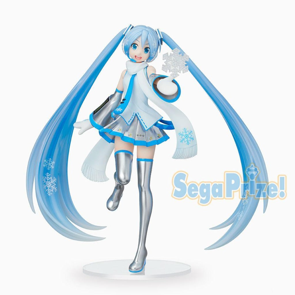 SEGA SPM Snow Miku Sky Town Ver. Hatsune Miku Super Premium Figure