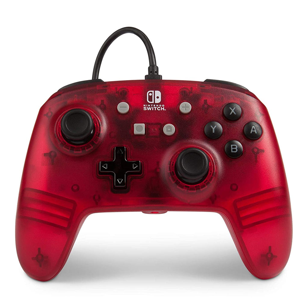 PowerA NSW Enhanced Wired Controller - Red Frost (1513053-01)