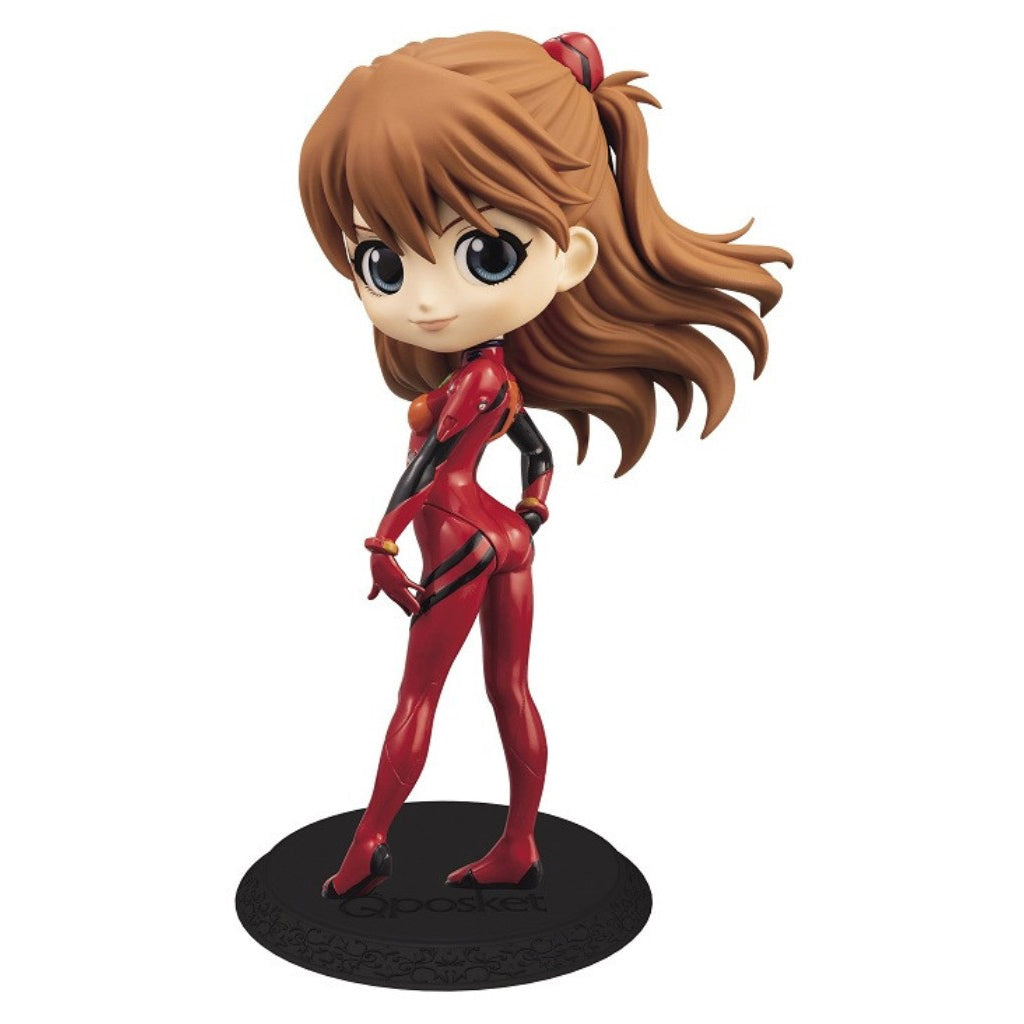 Banpresto Asuka Shikinami Langley Plugsuit Style Q Posket Evangelion Movie Ver A