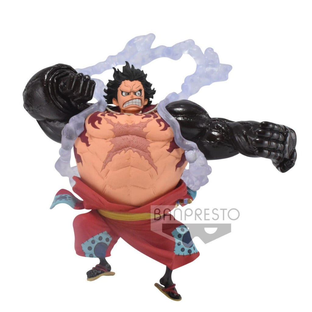 Banpresto Monkey D Luffy Gear 4 One Piece King of Artist Wanokuni
