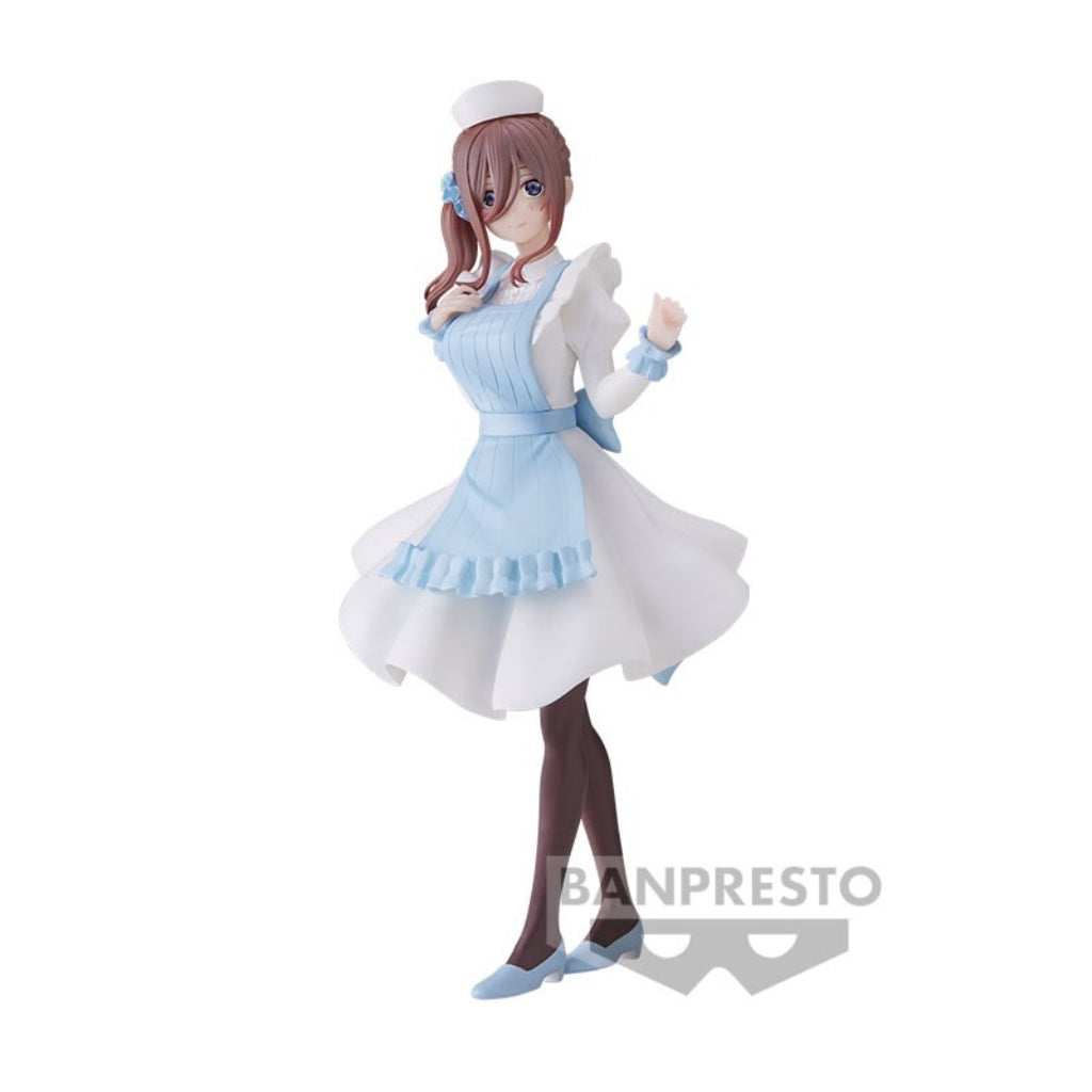 Banpresto Kyunties Miku Nakano Nurse Ver - The Quintessential Quintuplets Movie