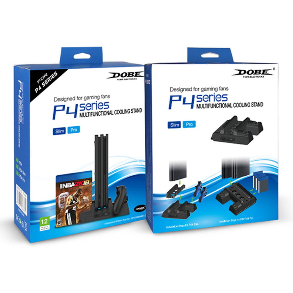 DOBE PS4 Slim/Pro Multifunctional Cooling Stand