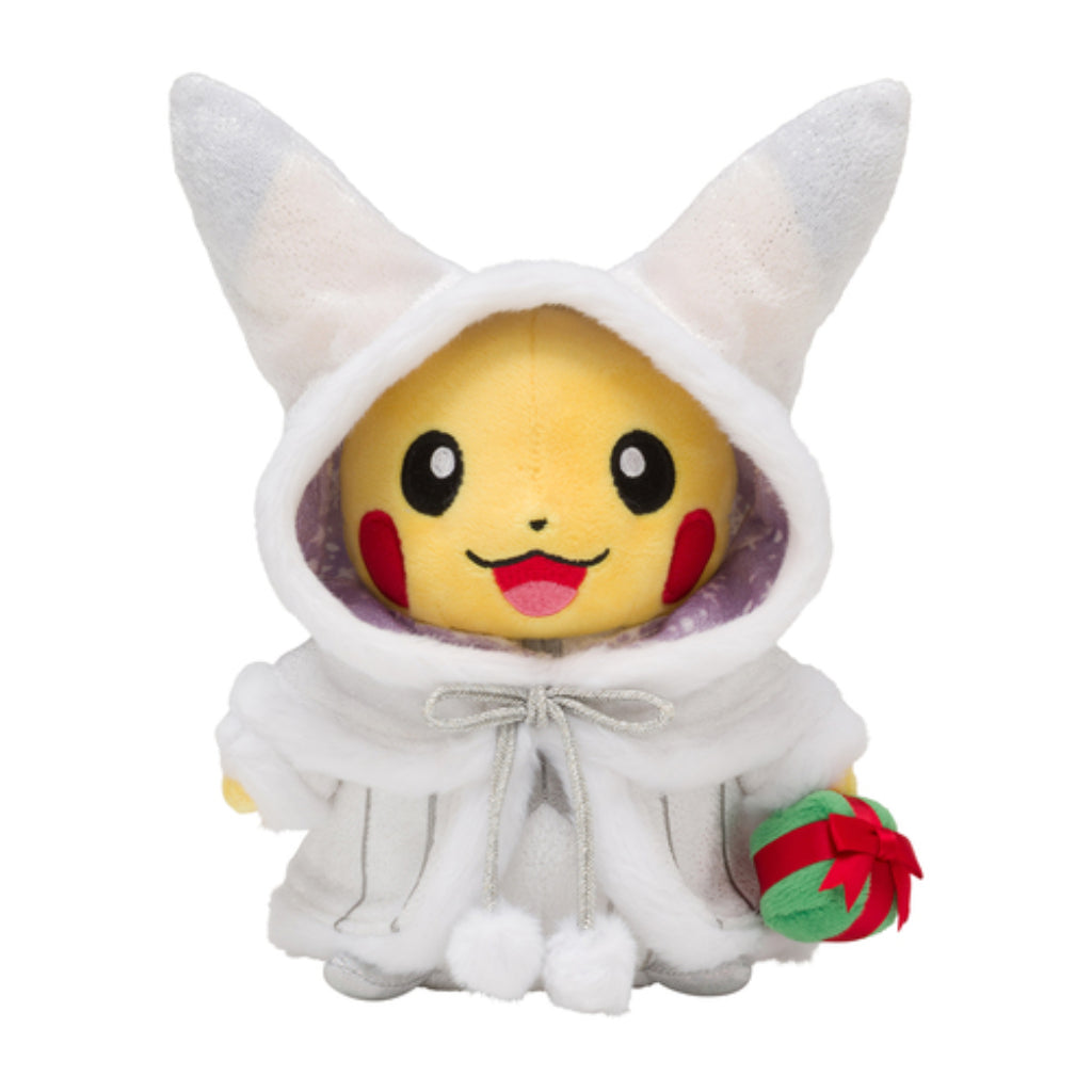 Nintendo TPC Pikachu Santa Frosty Christmas Plush