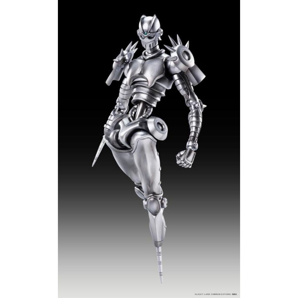 silver chariot requiem figure  Medicos JoJo's Bizarre Adventure: Part  5--Golden Wind: Silver Chariot Super Action Statue