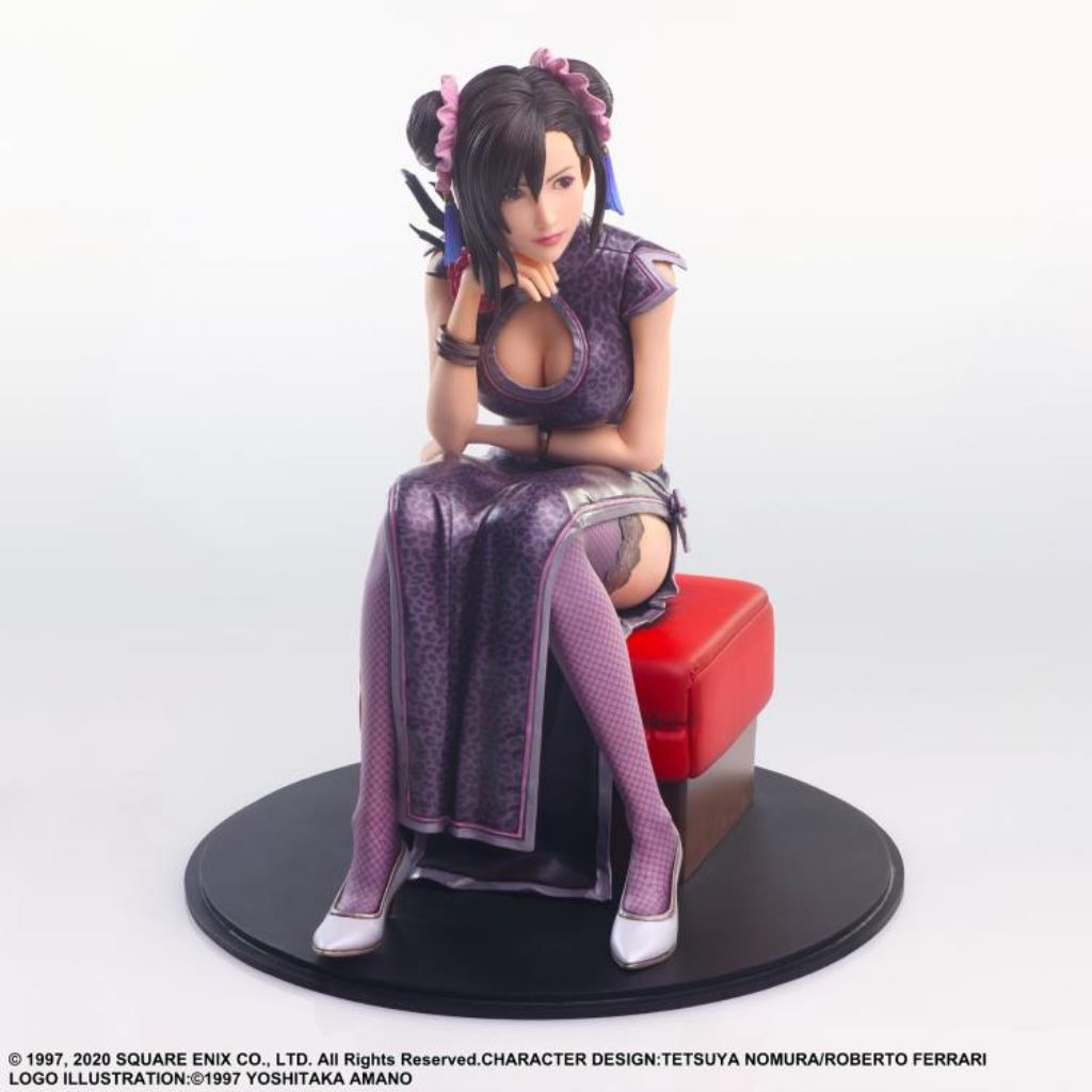 Square Enix Final Fantasy VII Remake Static Arts - Tifa Lockhart Sporty Dress Ver