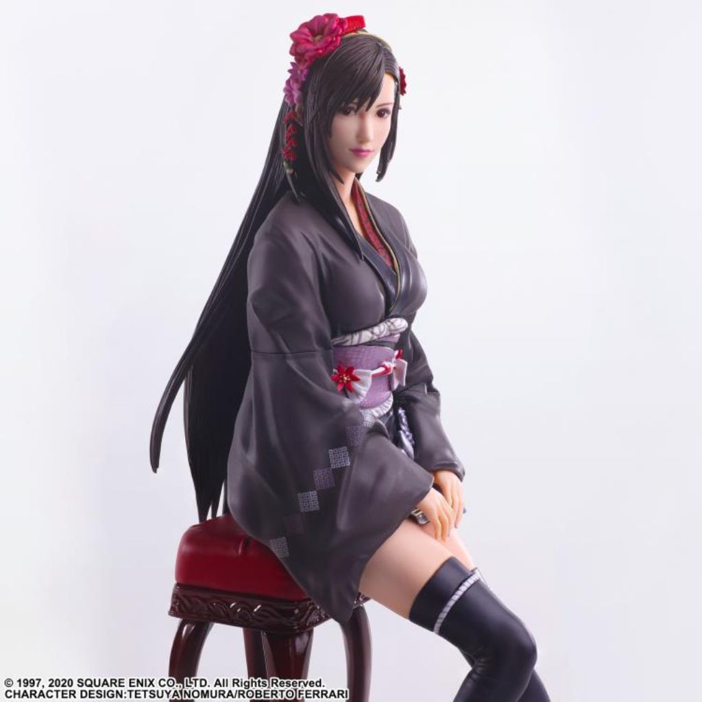 Square Enix Final Fantasy VII Remake Static Arts - Tifa Lockhart Exotic Dress Ver.