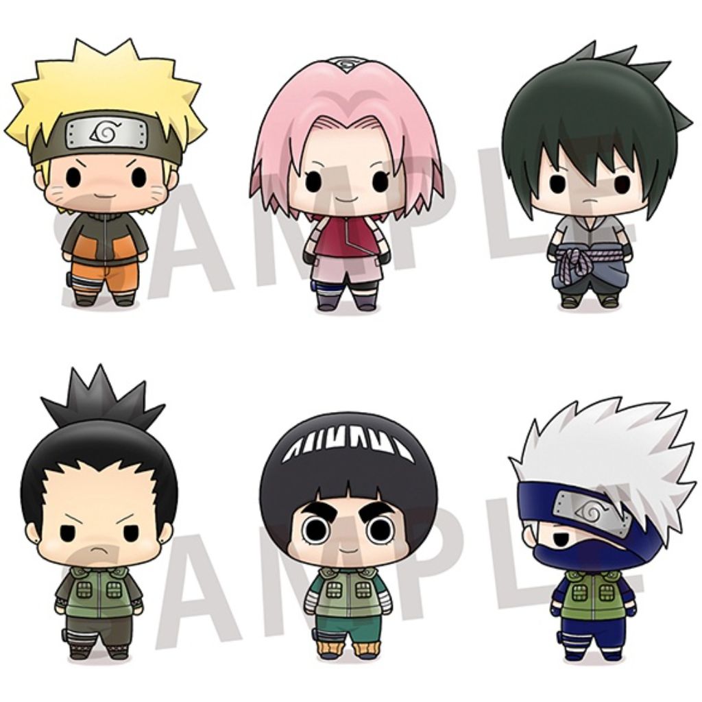 Chokorin Mascot - Naruto Set (Box Of 6) (Reissue)