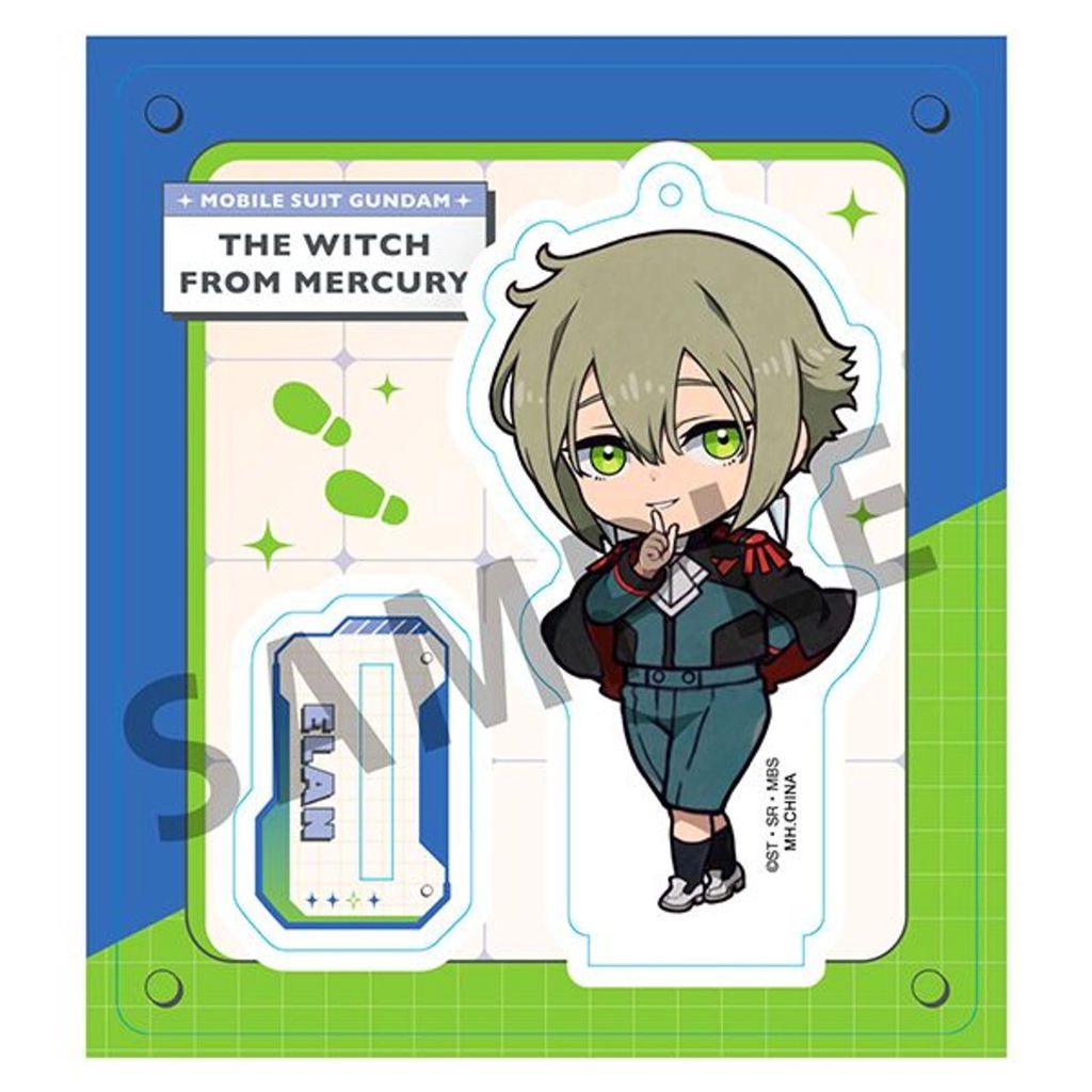 Tokotoko Acrylic Stand Mobile Suit Gundam - The Witch From Mercury (Box Of 8)