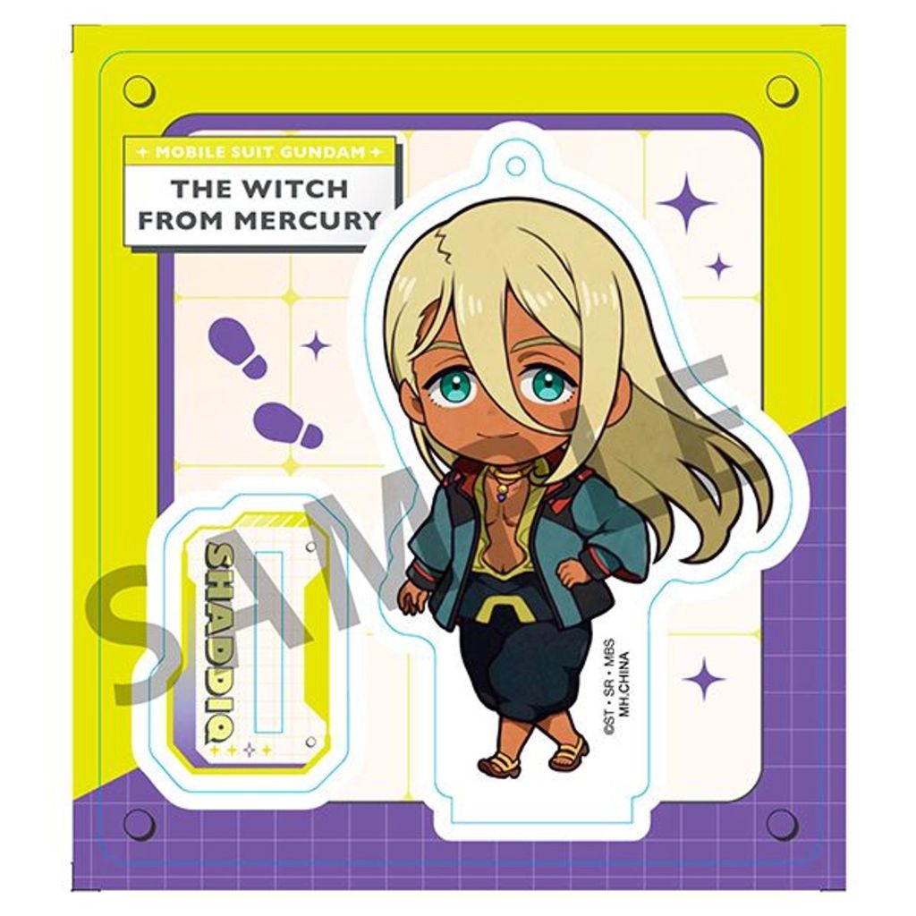 Tokotoko Acrylic Stand Mobile Suit Gundam - The Witch From Mercury (Box Of 8)