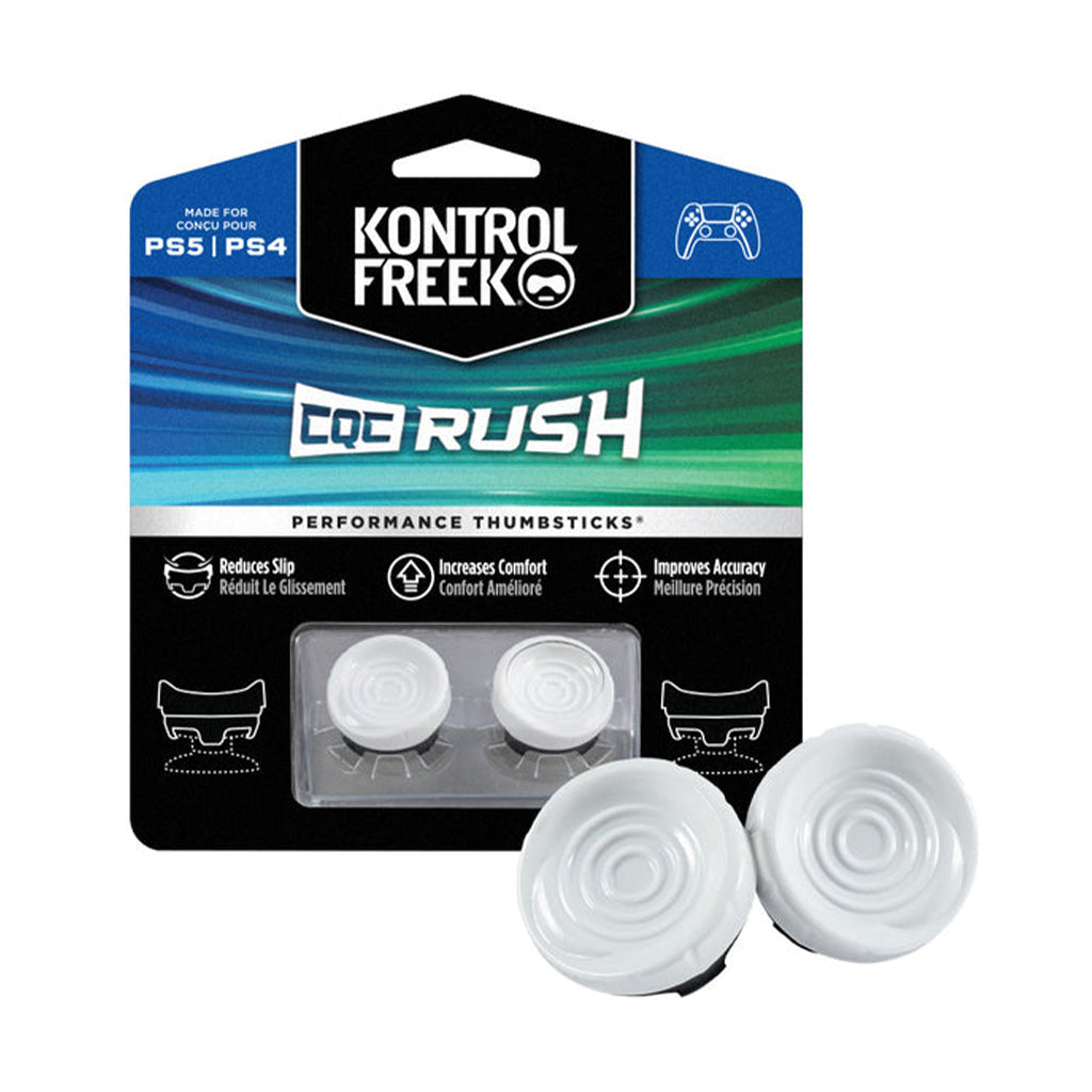 KontrolFreek PS5/PS4 Performance Thumbsticks CQC Rush White