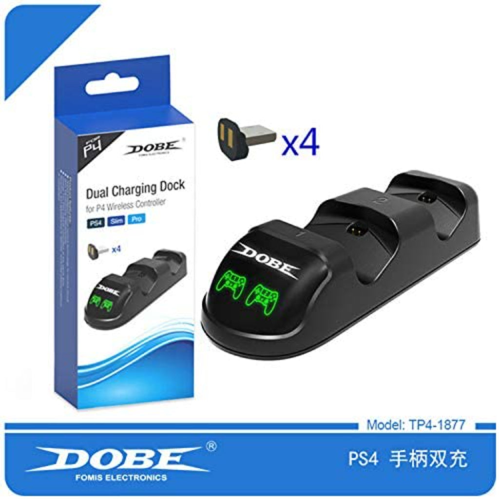 DOBE PS4 Dual Charging Dock for Wireless Controller (TP4-1877)