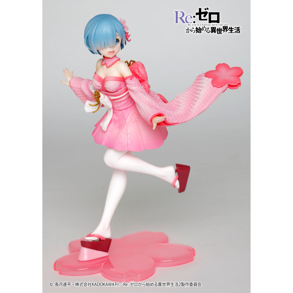 Taito Rem Precious Figure Sakura Ver Re:ZERO