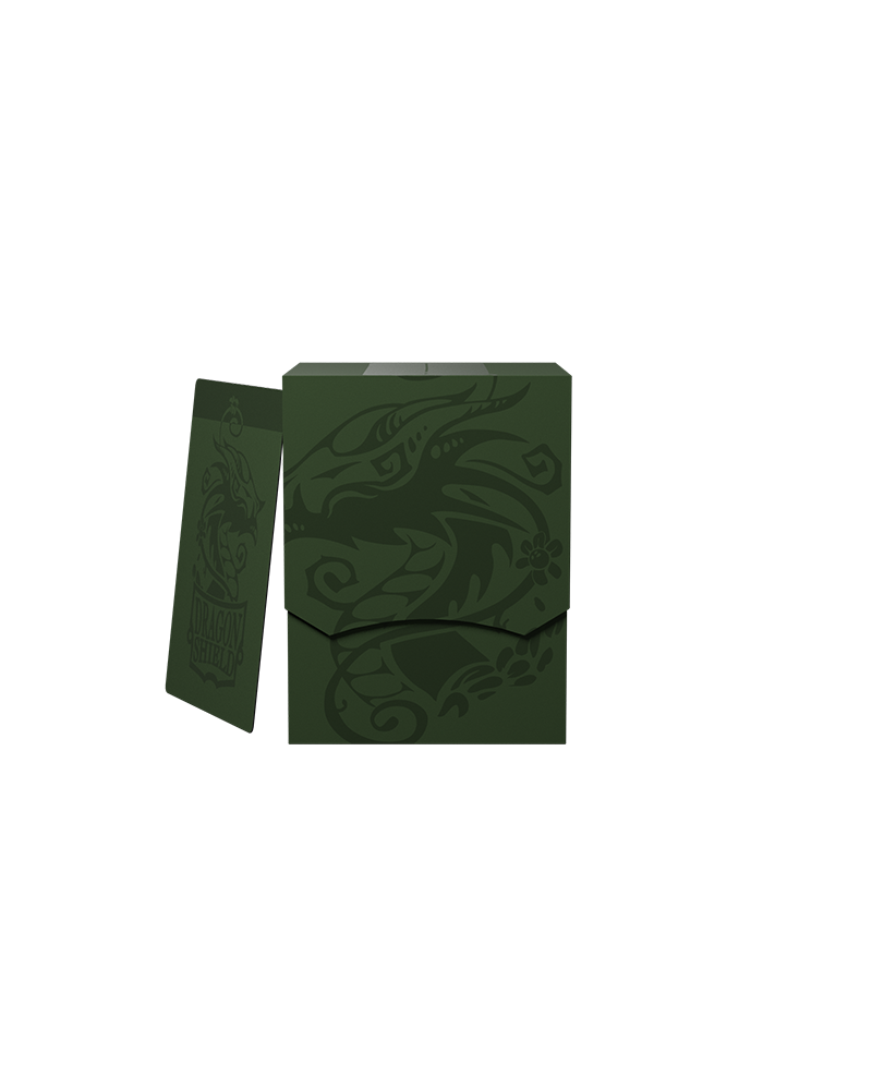 Dragon Shield Deck Shell (100+ Cards) - Forest Green