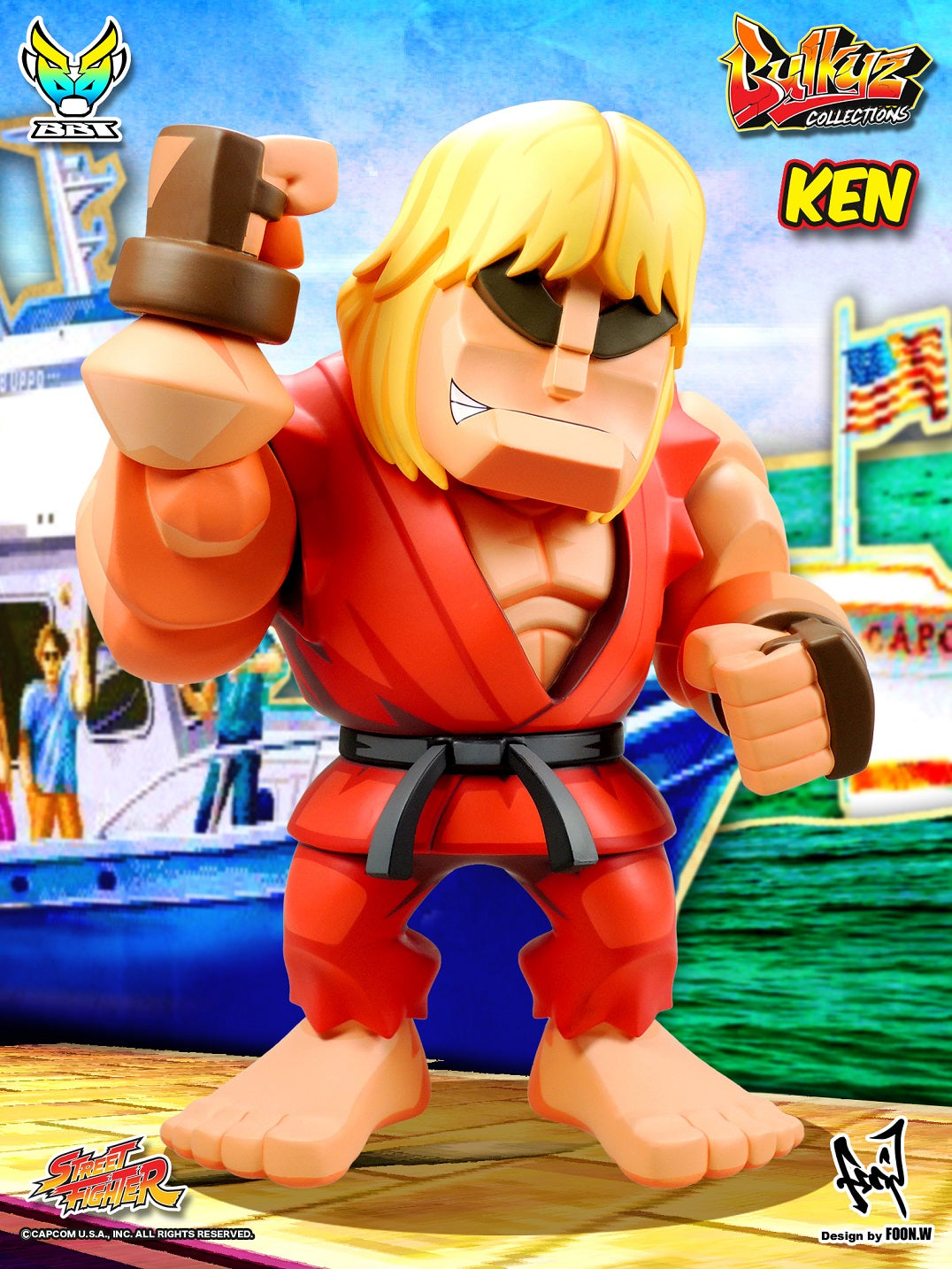 Big Boys Toys Bulkyz Ken Street Fighter Collections