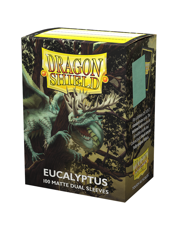 Dragon Shield Matte Dual Sleeve 100CT - Eucalyptus (Standard Size)