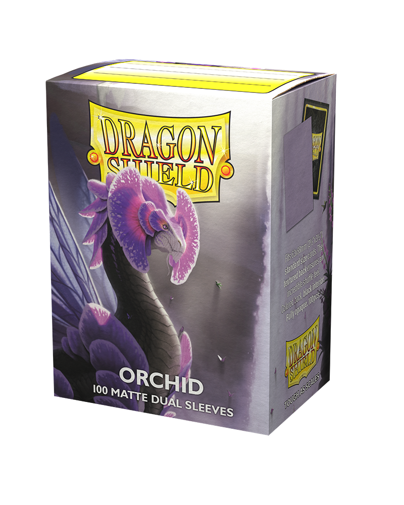 Dragon Shield Matte Dual Sleeve 100CT - Orchid (Standard Size)