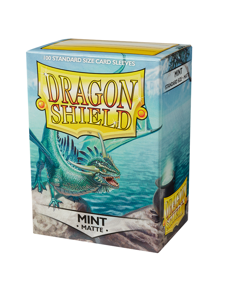 Dragon Shield Matte Sleeves 100CT - Mint (Standard Size)