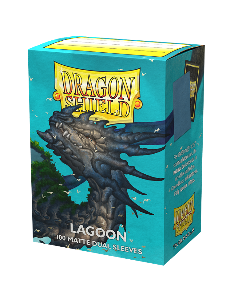 Dragon Shield Matte Dual Sleeve 100CT - Lagoon (Standard Size)