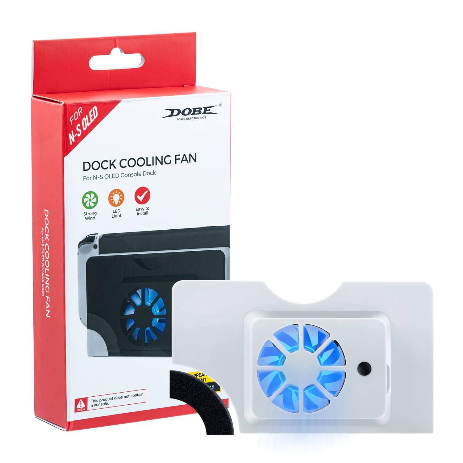 DOBE NSW OLED Dock Cooling Fan