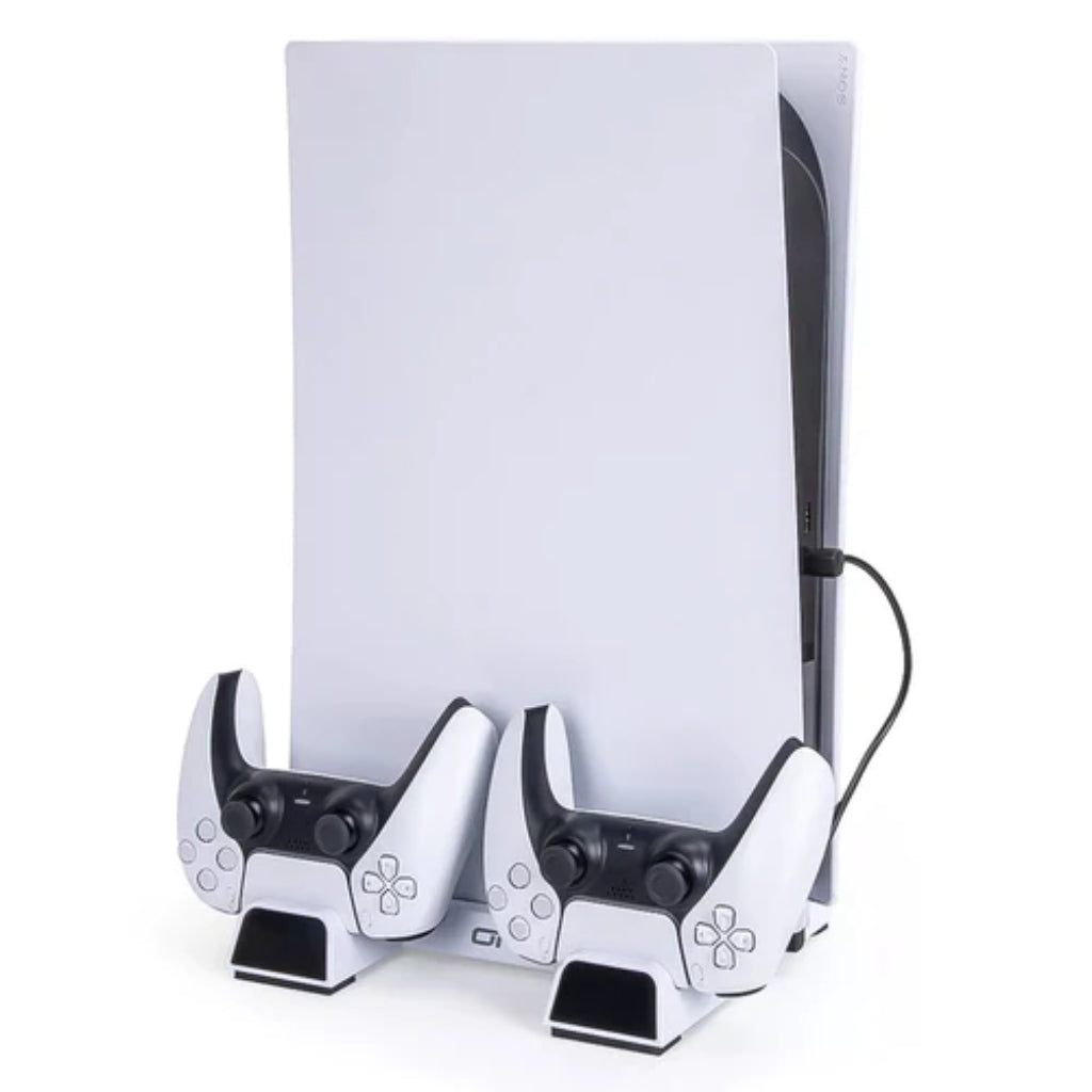 OIVO PS5 Cooling Station w/ Controller Charger (For Disc/Digital Console) (IV-P5241)