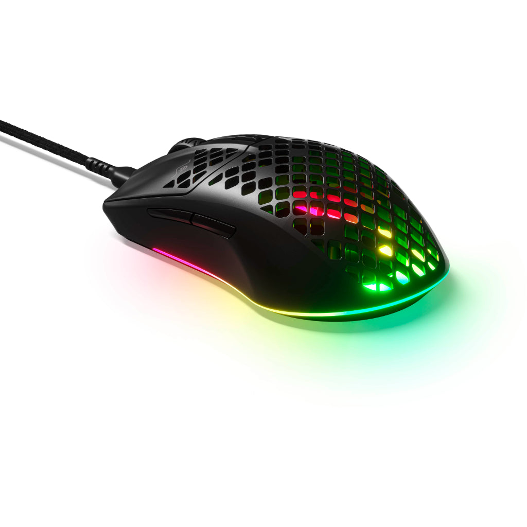 SteelSeries Aerox 3 Ultra Lightweight Gaming Mouse - Onyx