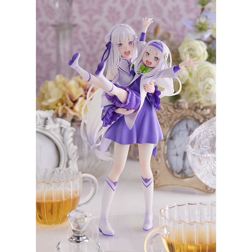 Re:Zero - Emilia & Childhood Emilia Figure