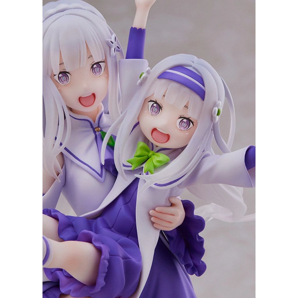 Re:Zero - Emilia & Childhood Emilia Figure