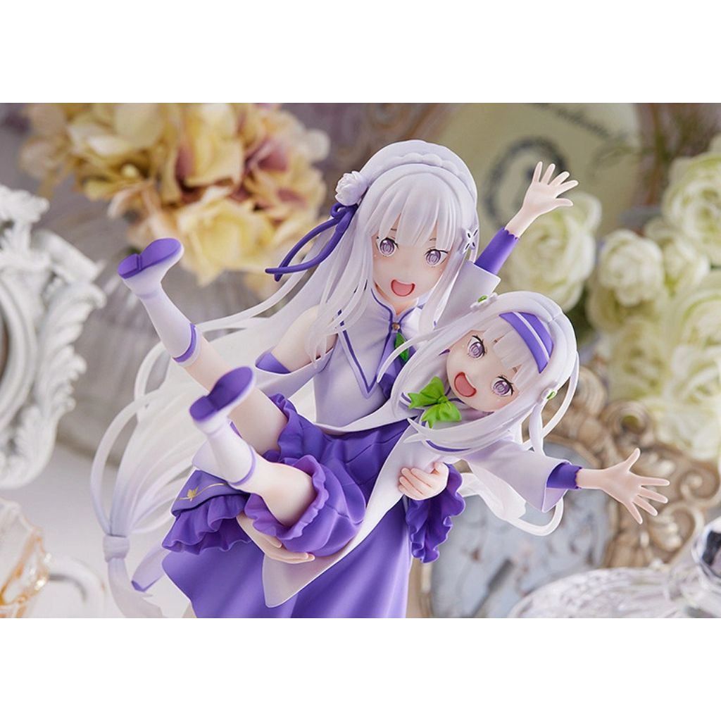 Re:Zero - Emilia & Childhood Emilia Figure