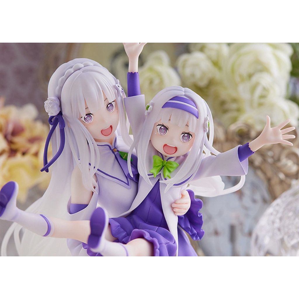 Re:Zero - Emilia & Childhood Emilia Figure