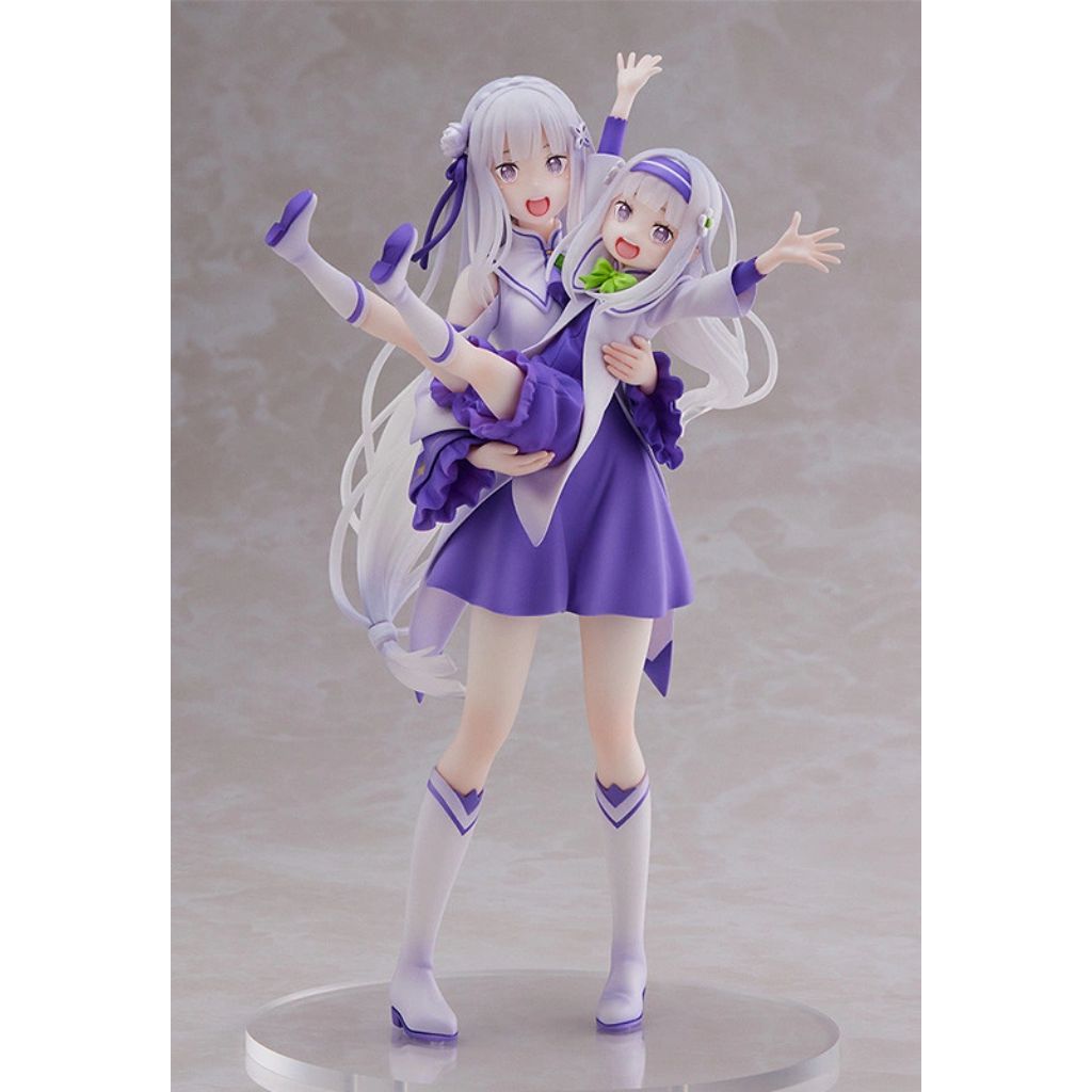 Re:Zero - Emilia & Childhood Emilia Figure