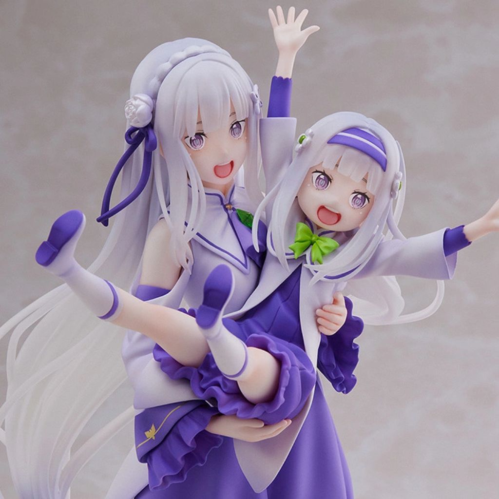 Re:Zero - Emilia & Childhood Emilia Figure