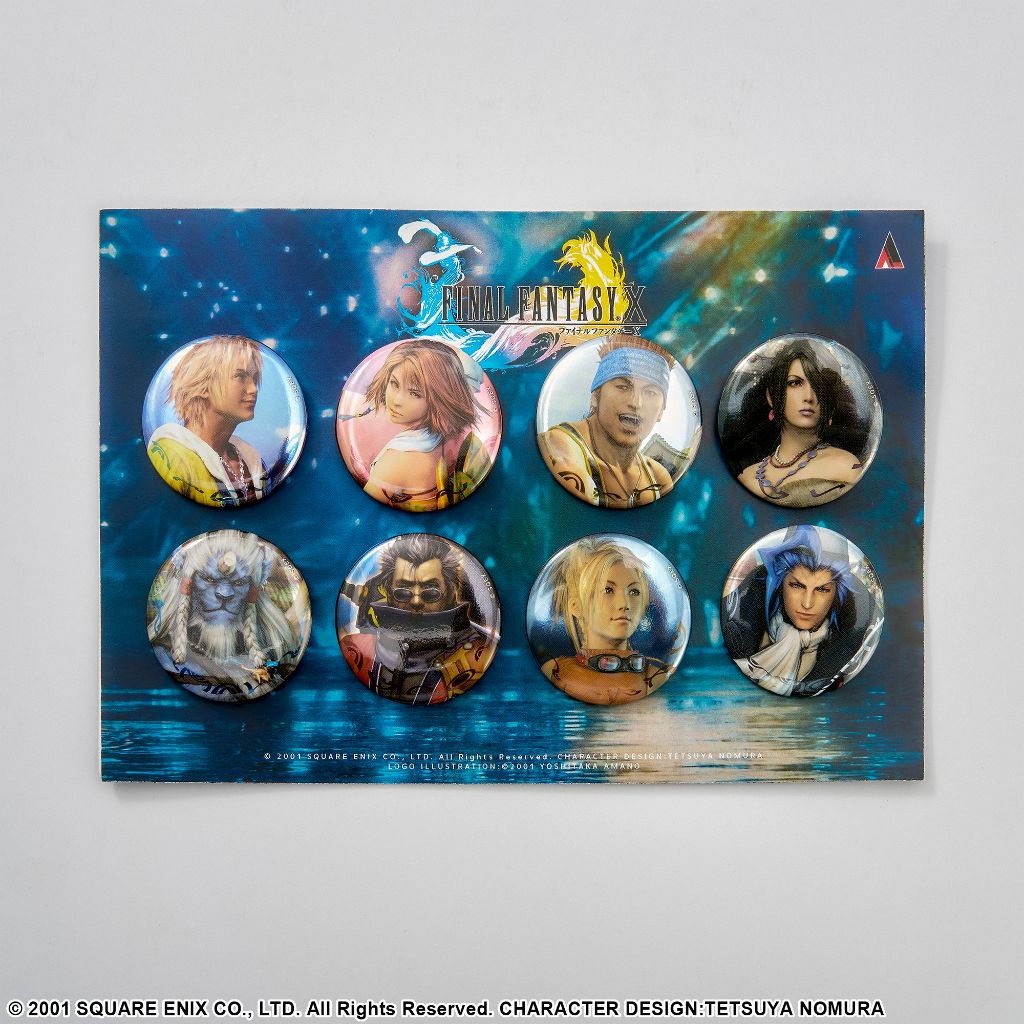 Final Fantasy X Pin Badge Set