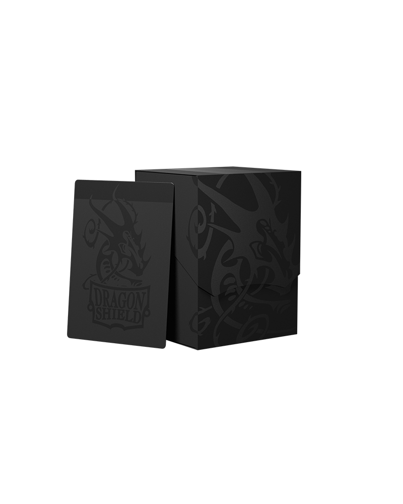 Dragon Shield Deck Shell (100+ Cards) - Shadow Black