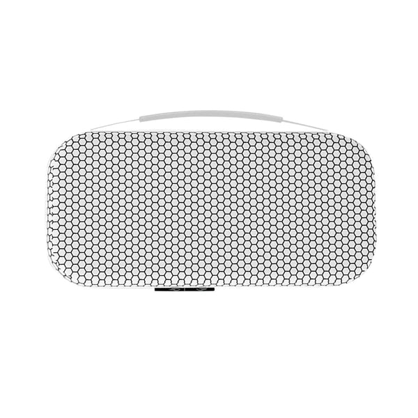 JYS Switch OLED Hard Pouch with Screen Protector (White)