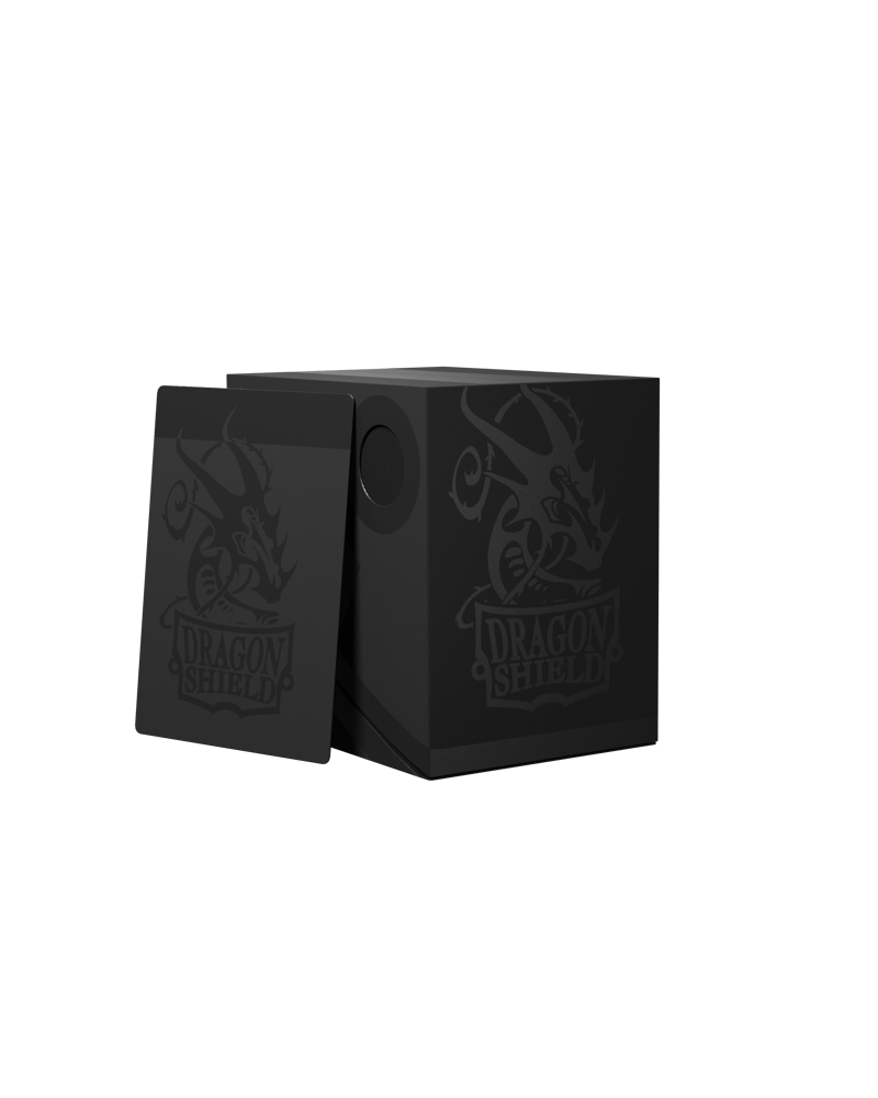 Dragon Shield Double Shell (150+ Cards) - Shadow Black