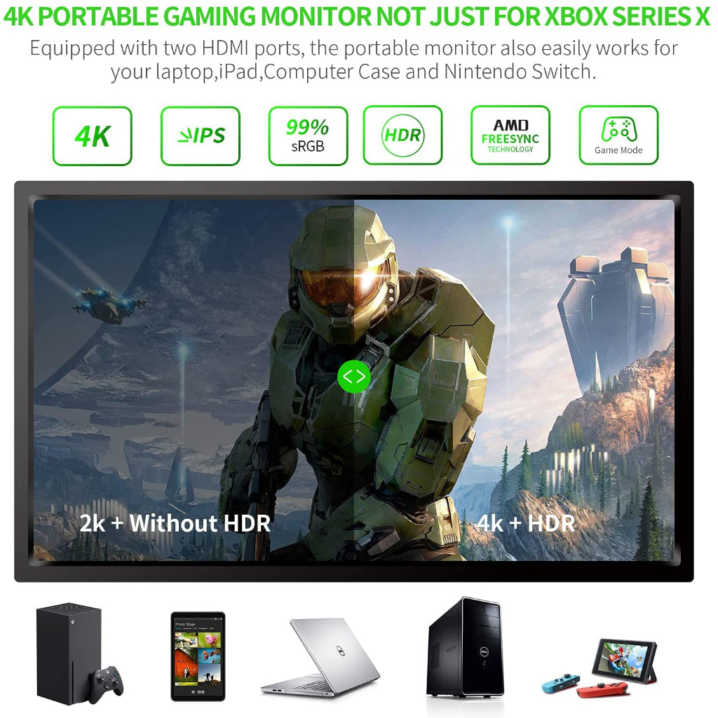 G-STORY 12.5 Portable Gaming Monitor for Xbox Series X (GS125XU)