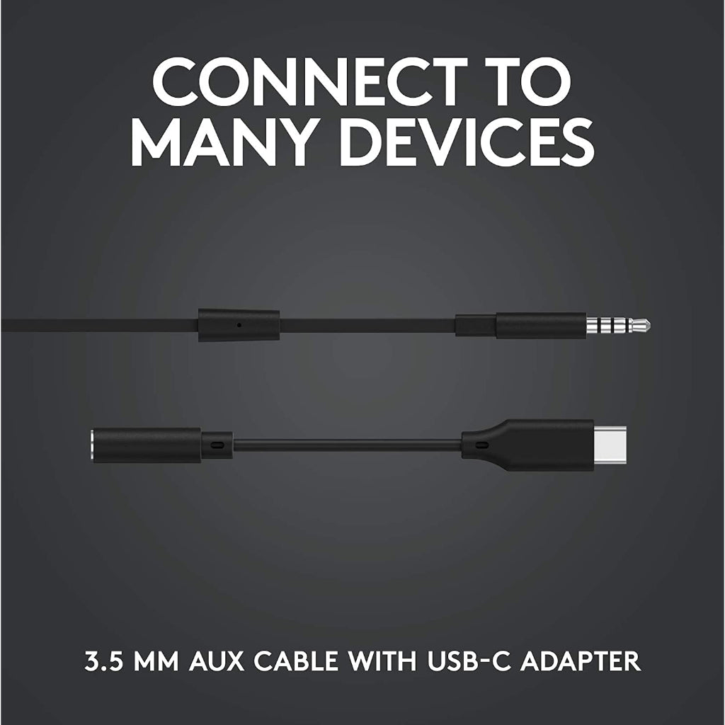 Logitech G333 Gaming Headset Black (981-000925)