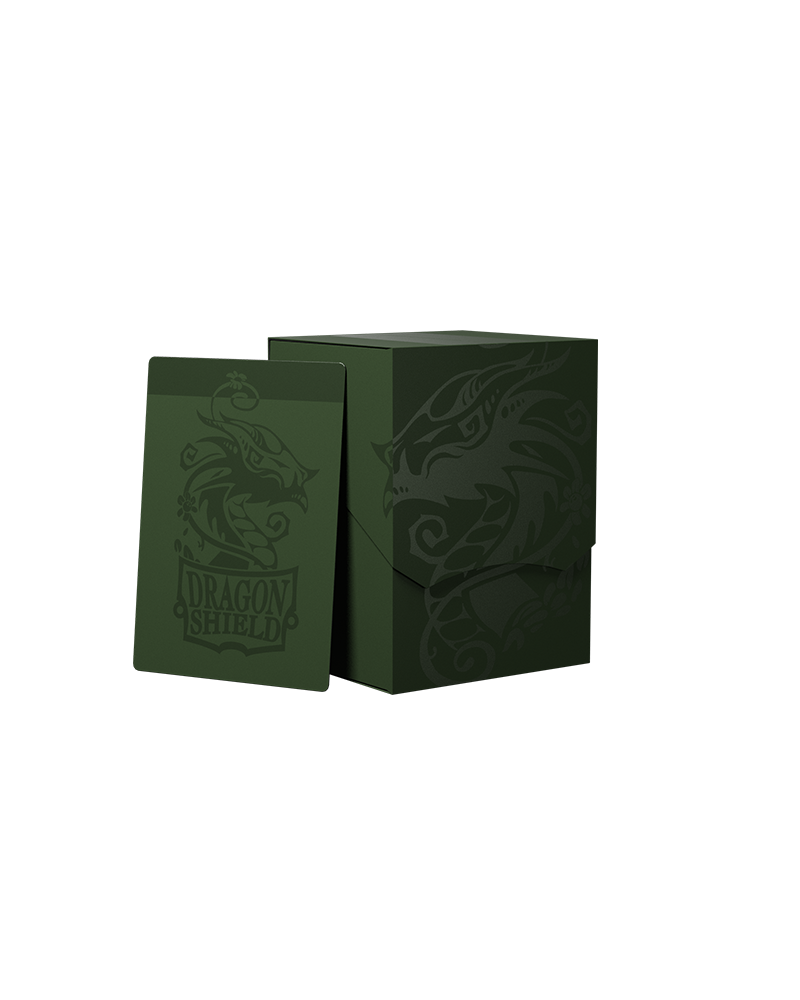 Dragon Shield Deck Shell (100+ Cards) - Forest Green