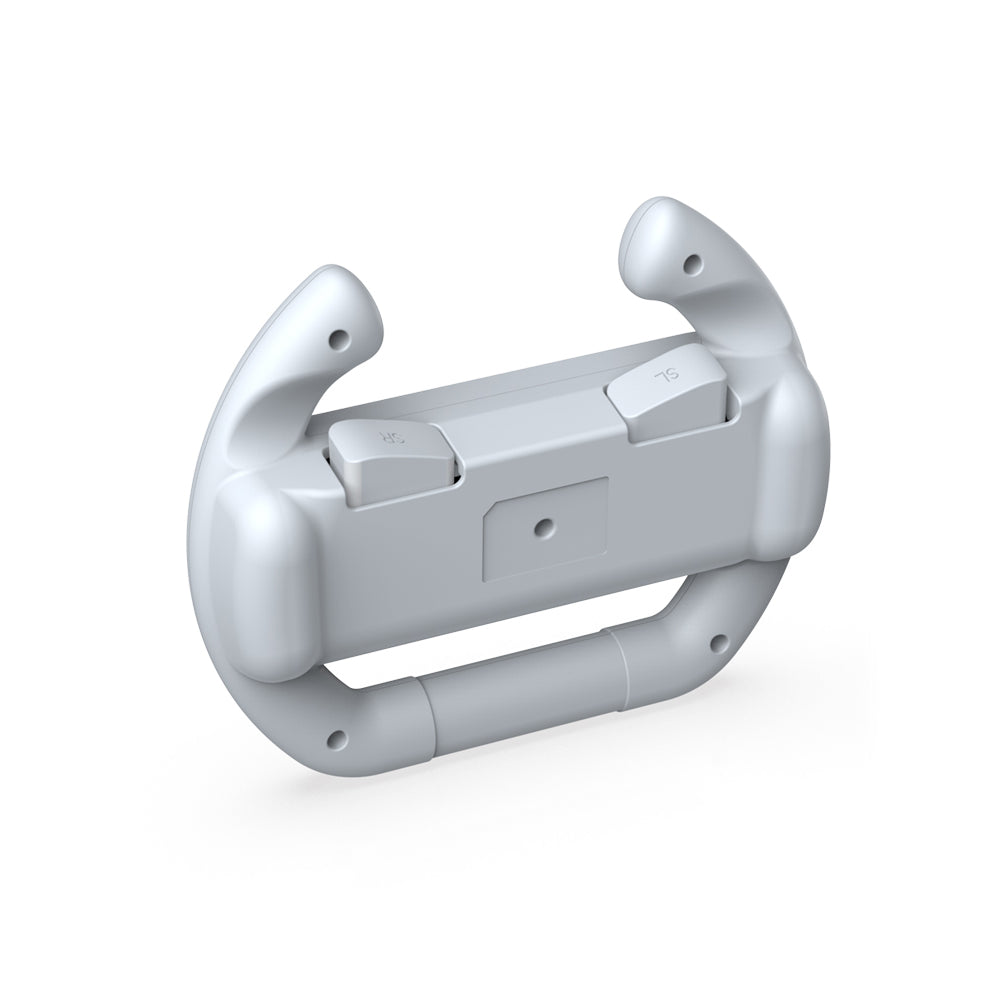 DOBE NSW/NSW OLED Joy-con Controller Racing Wheel White