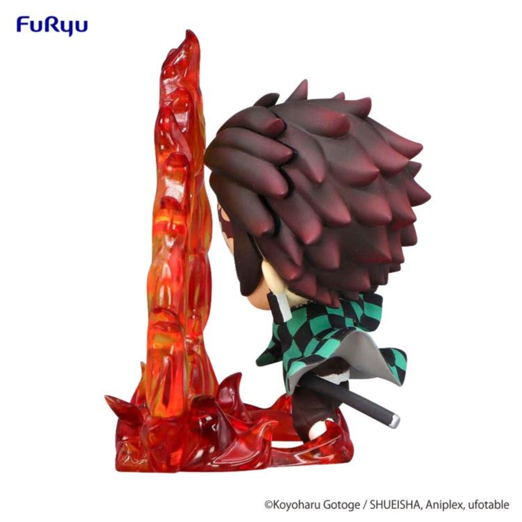 FuRyu Kamado Tanjiro Hinokami Kagura Hekira no Ten Demon Slayer Hold Figure Mini
