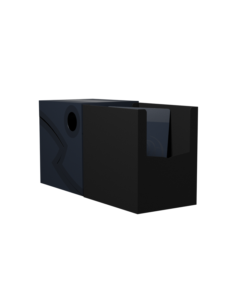 Dragon Shield Double Shell (150+ Cards) - Midnight Blue