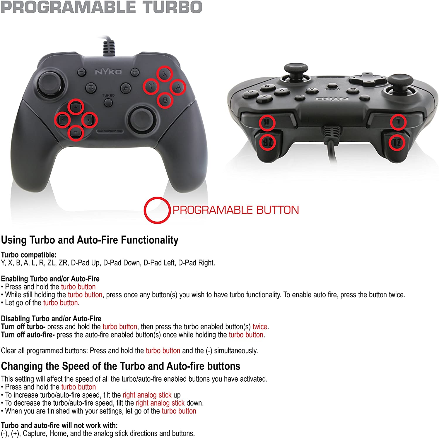 Nyko NSW Wired Core Controller (87216)