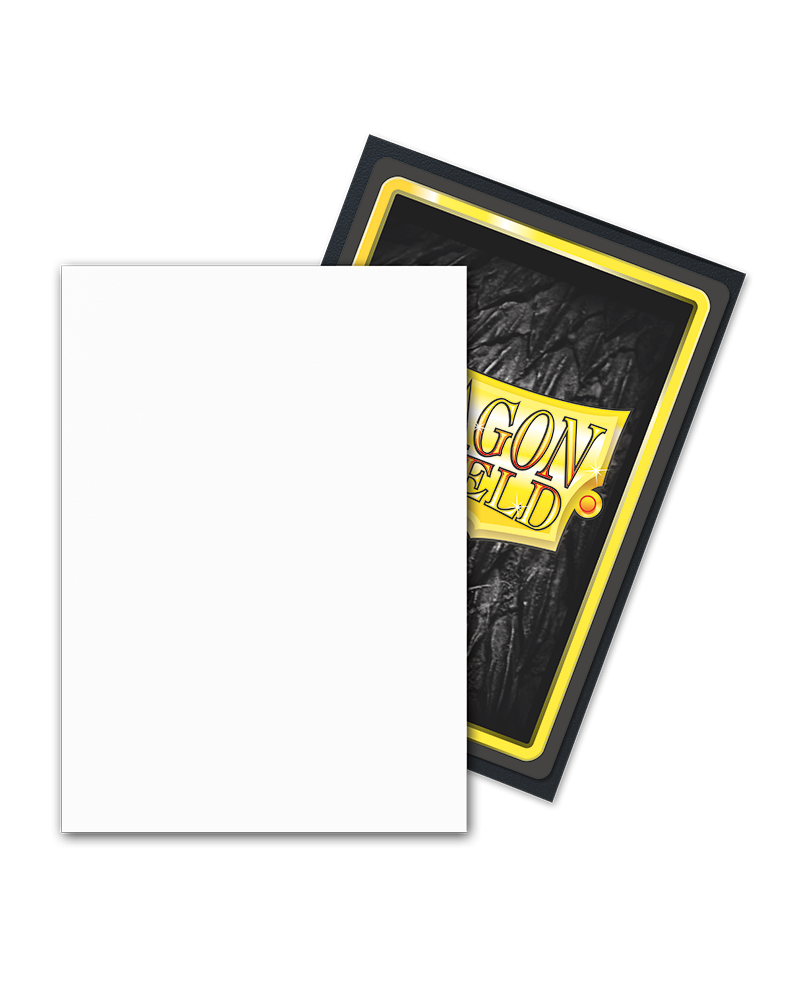 Dragon Shield Matte Dual Sleeve 100CT - Snow (Standard Size)