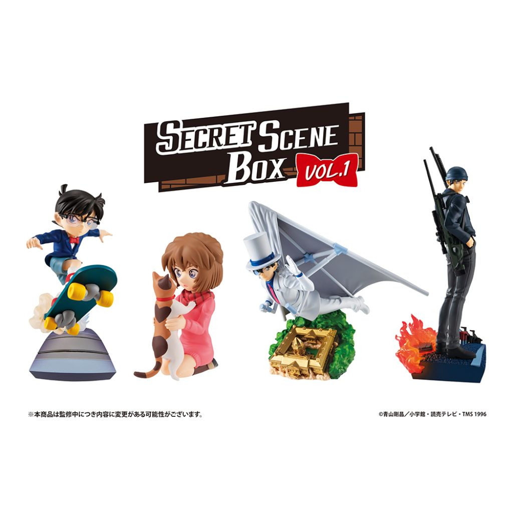 Megahouse Petitrama Detective Conan Secret Scene Box Vol.1 Set