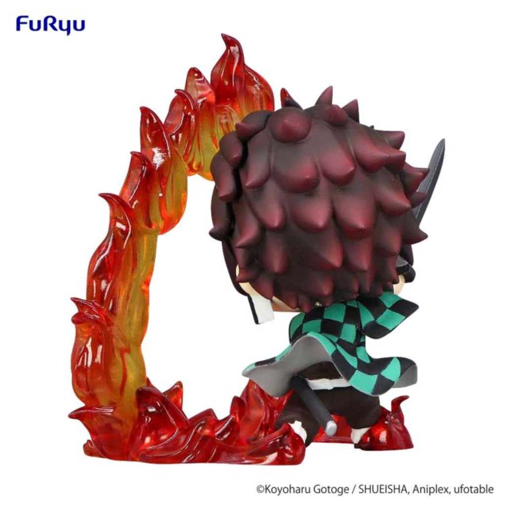 FuRyu Kamado Tanjiro Hinokami Kagura Hekira no Ten Demon Slayer Hold Figure Mini