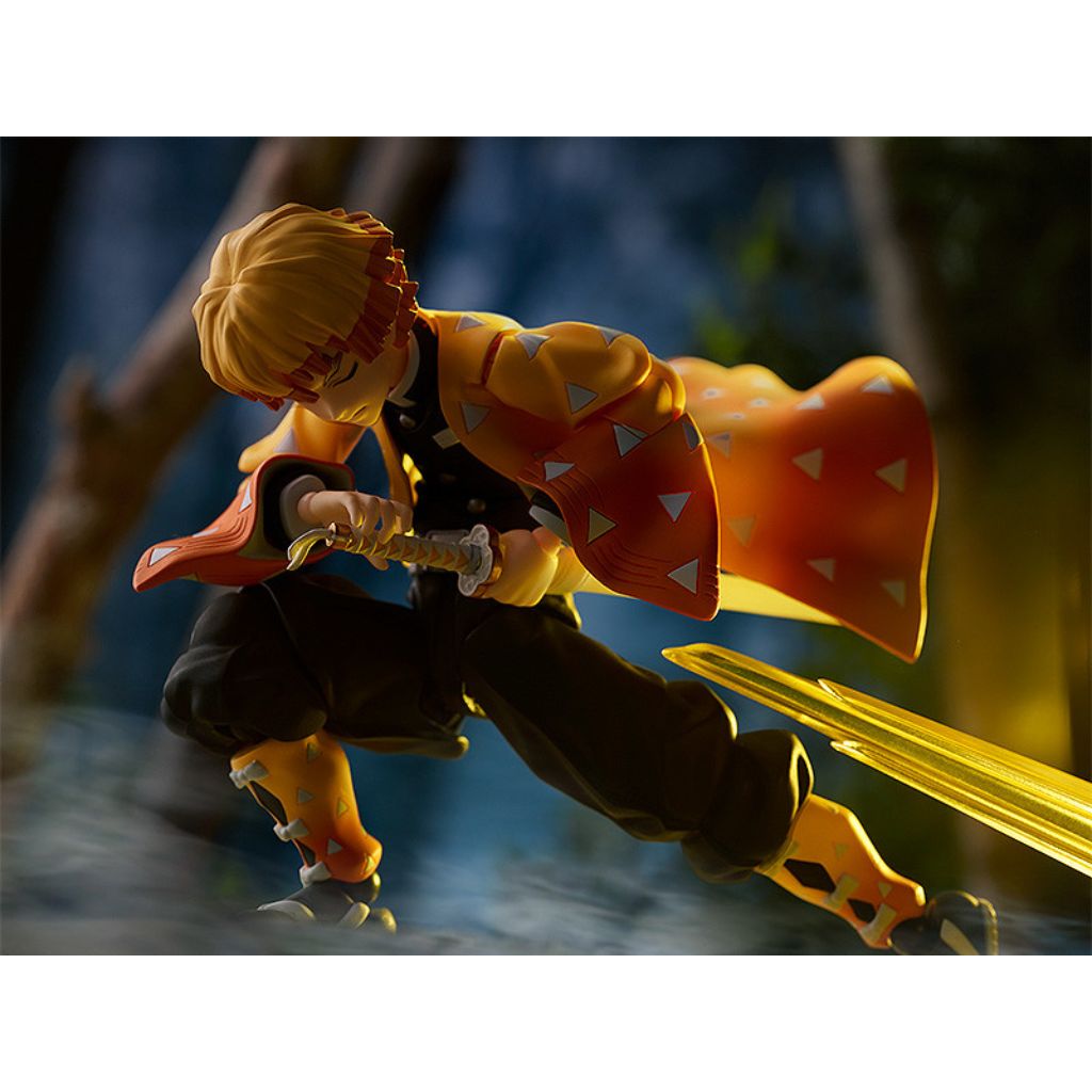 Max Factory Figma 522-DX Zenitsu Agatsuma DX Edition Demon Slayer