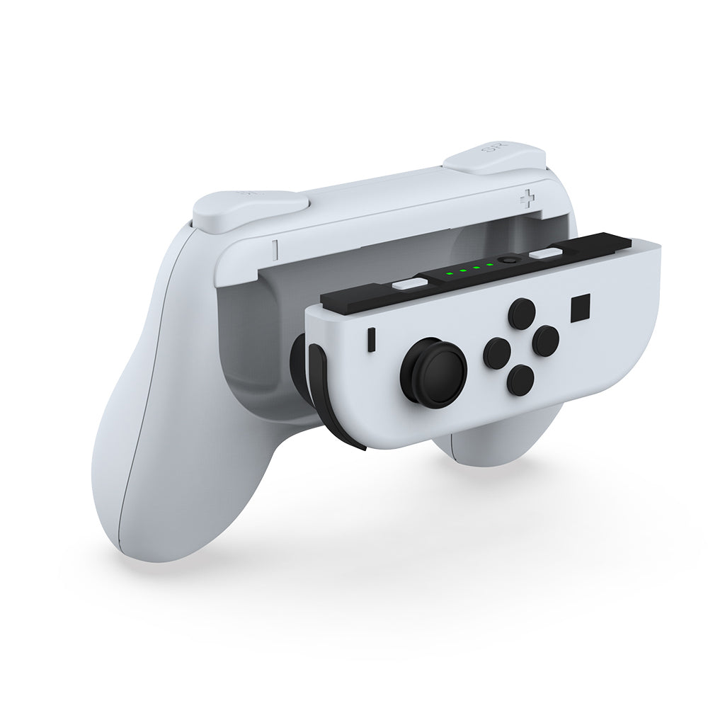 DOBE NSW/NSW OLED Controller Grip White (TNS-851B)