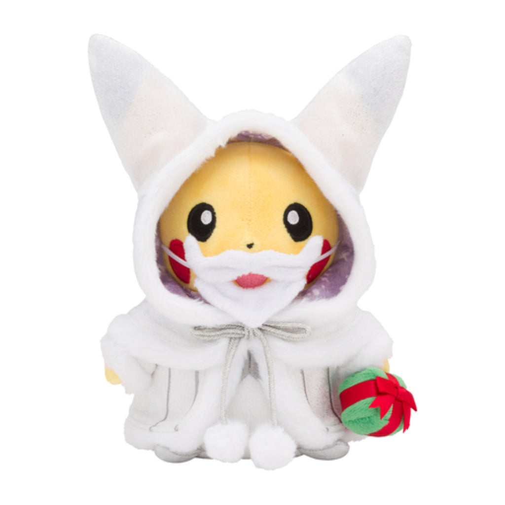 Nintendo TPC Pikachu Santa Frosty Christmas Plush