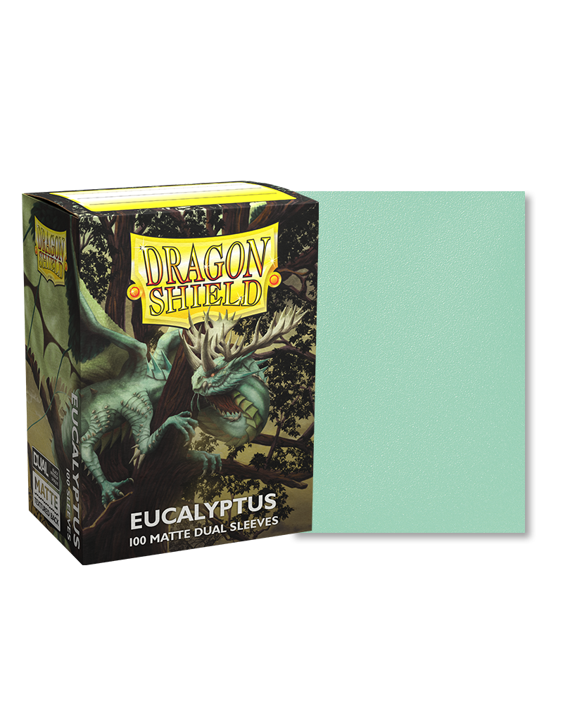 Dragon Shield Matte Dual Sleeve 100CT - Eucalyptus (Standard Size)